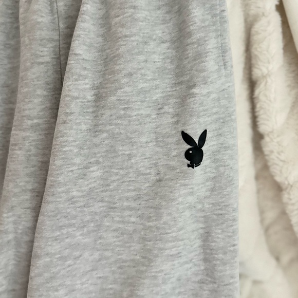 PLAYBOY Heather Gray Joggers - Picture 3 of 4